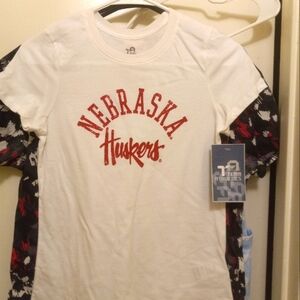 Girls Nebraska Huskers Tee